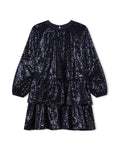 Billieblush Sequin Smocked Dress