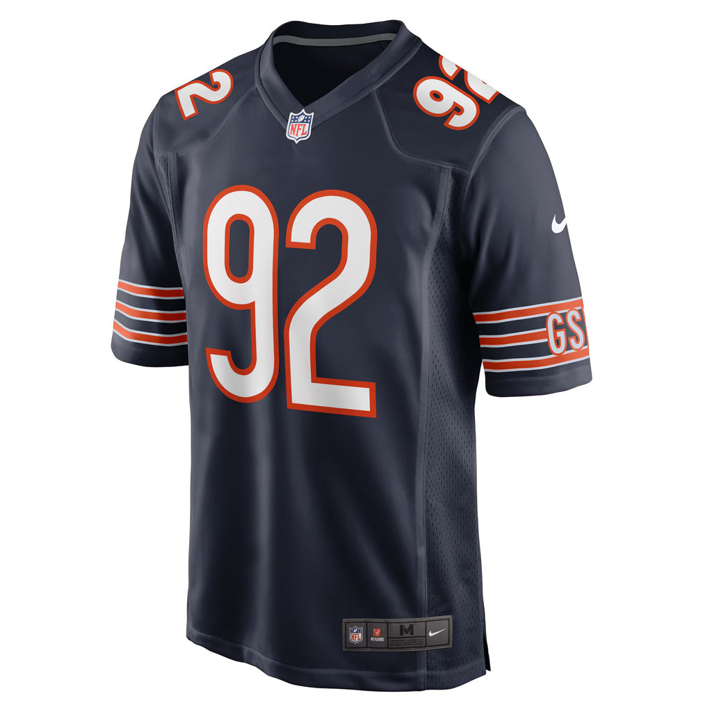 Chicago Bears Daniel Hardy Navy Team Game Jersey
