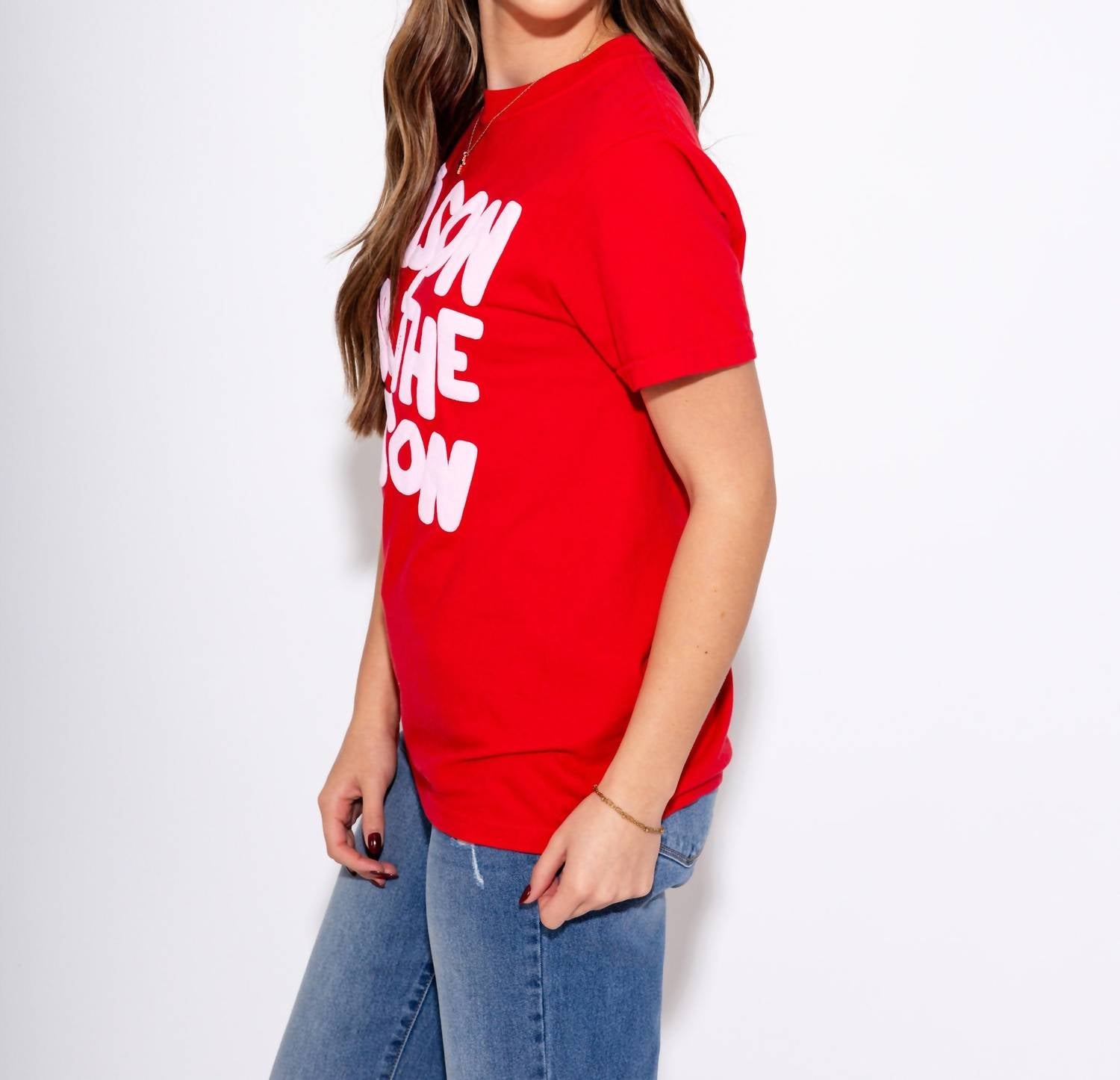 Reason For The Season Tee In Red