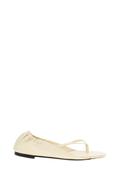 White Nu-Pieds Thong Sandals