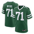 New York Jets Josh Myers Legacy Green Team Game Jersey