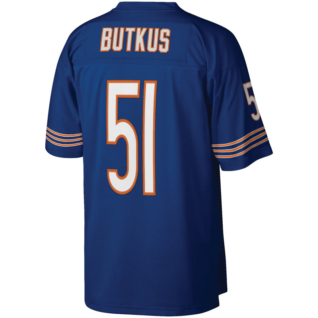Chicago Bears Dick Butkus Mitchell & Ness Navy Retired Player Legacy Replica Jersey