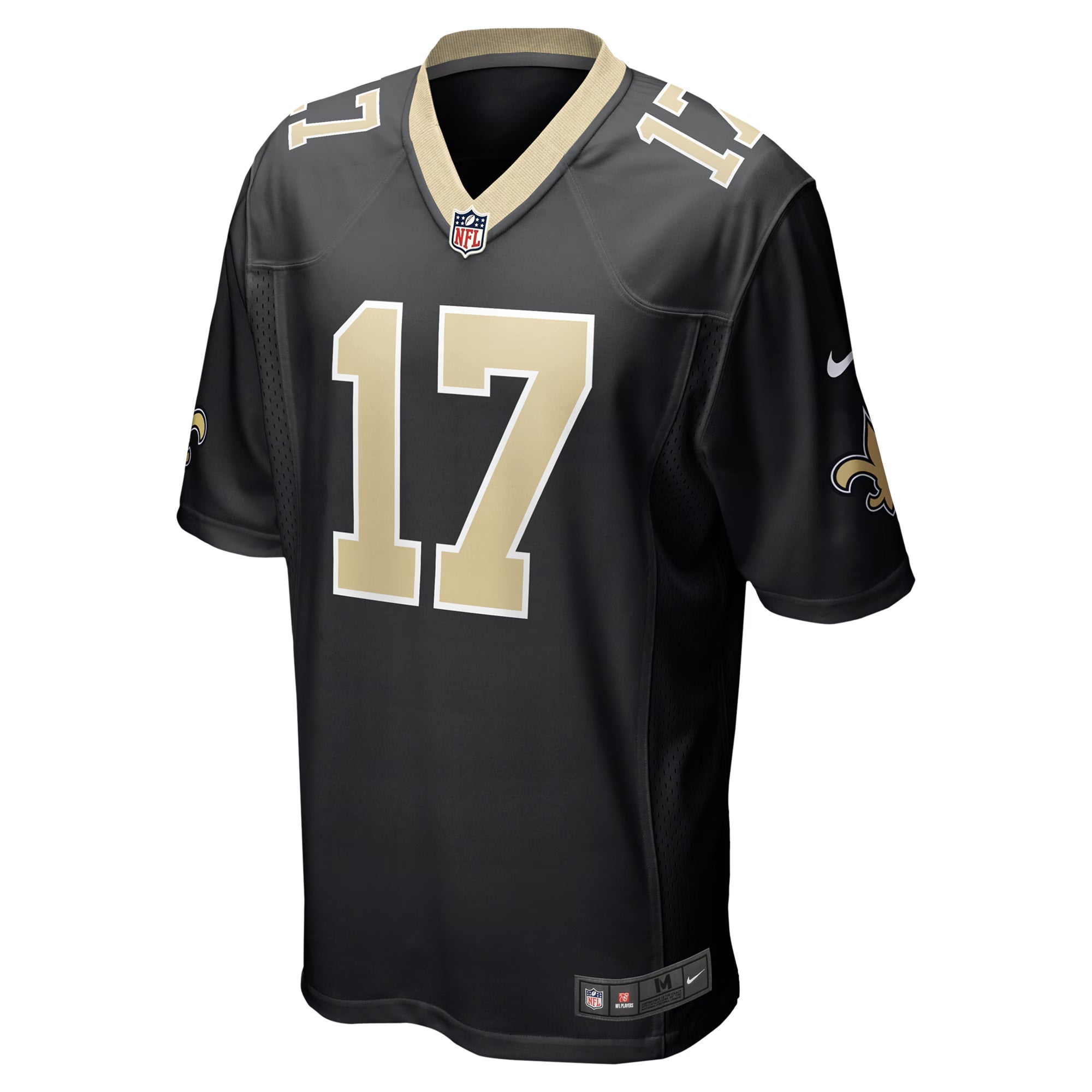 New Orleans Saints Dante Pettis Black Game Jersey