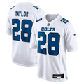 Indianapolis Colts Jonathan Taylor Tundra White Fashion Game Jersey