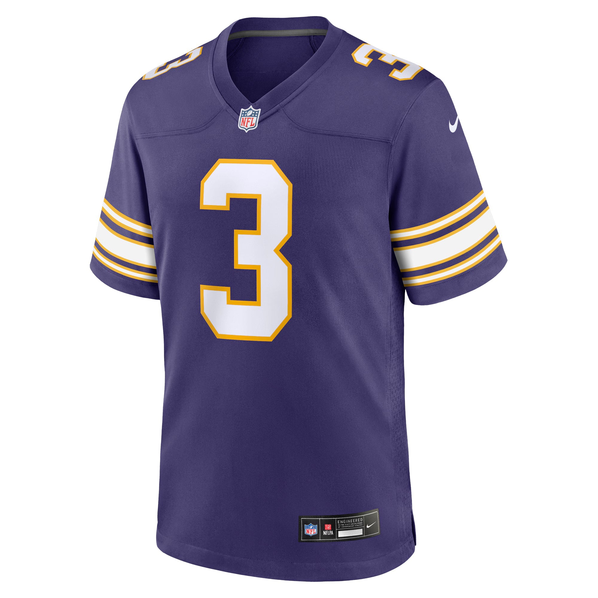 Minnesota Vikings Jordan Addison Purple Alternate Game Jersey