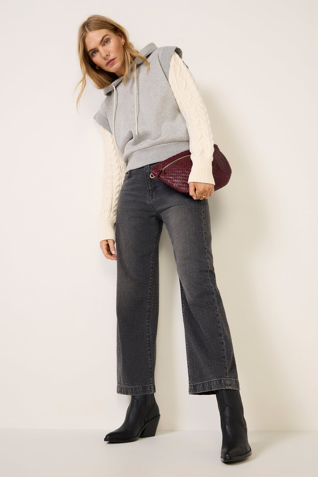 Women's Hattie Sparkle Barrel Jean