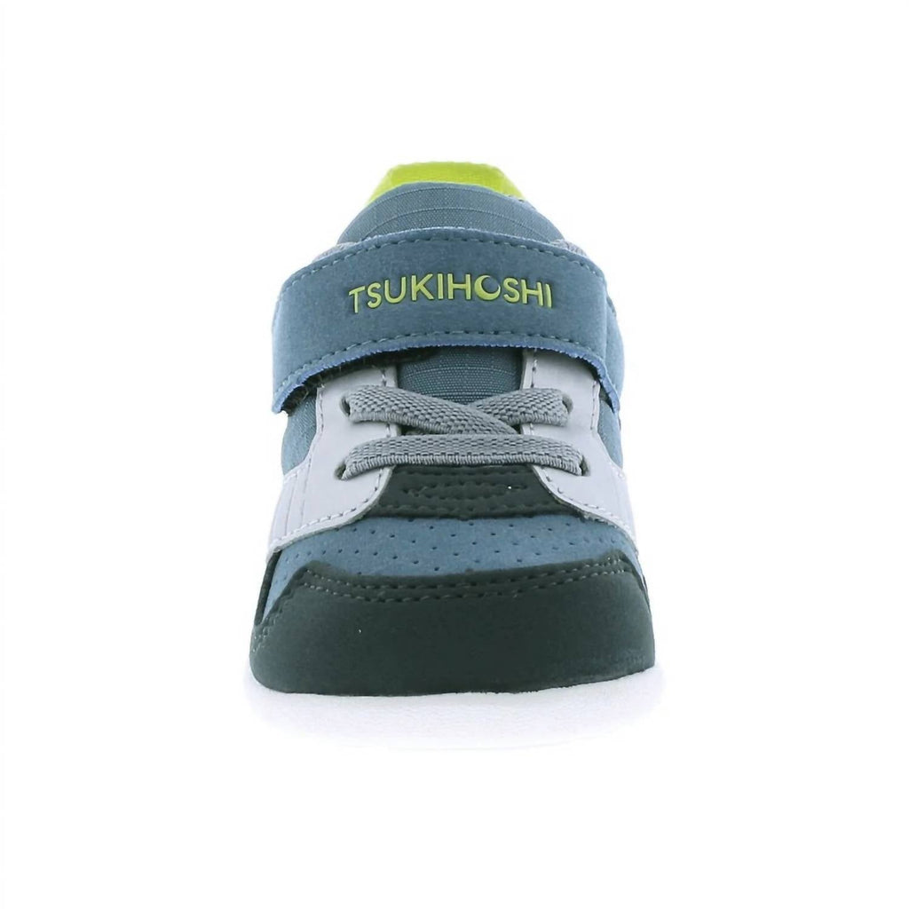 Boys Racer Shoes In Sea/lime