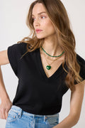 Women's Nora V Neck Muscle T-Shirt