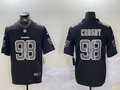 Men's Las Vegas Raiders Maxx Crosby #98 Black Fashion Game Jersey1