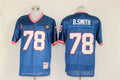 Men's Buffalo Bills Bruce Smith Mitchell & Ness Blue Legacy Replica Player Jersey1