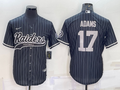 Men's Las Vegas Raiders Davante Adams #17 Black Game Player Jersey1 Joint Edition