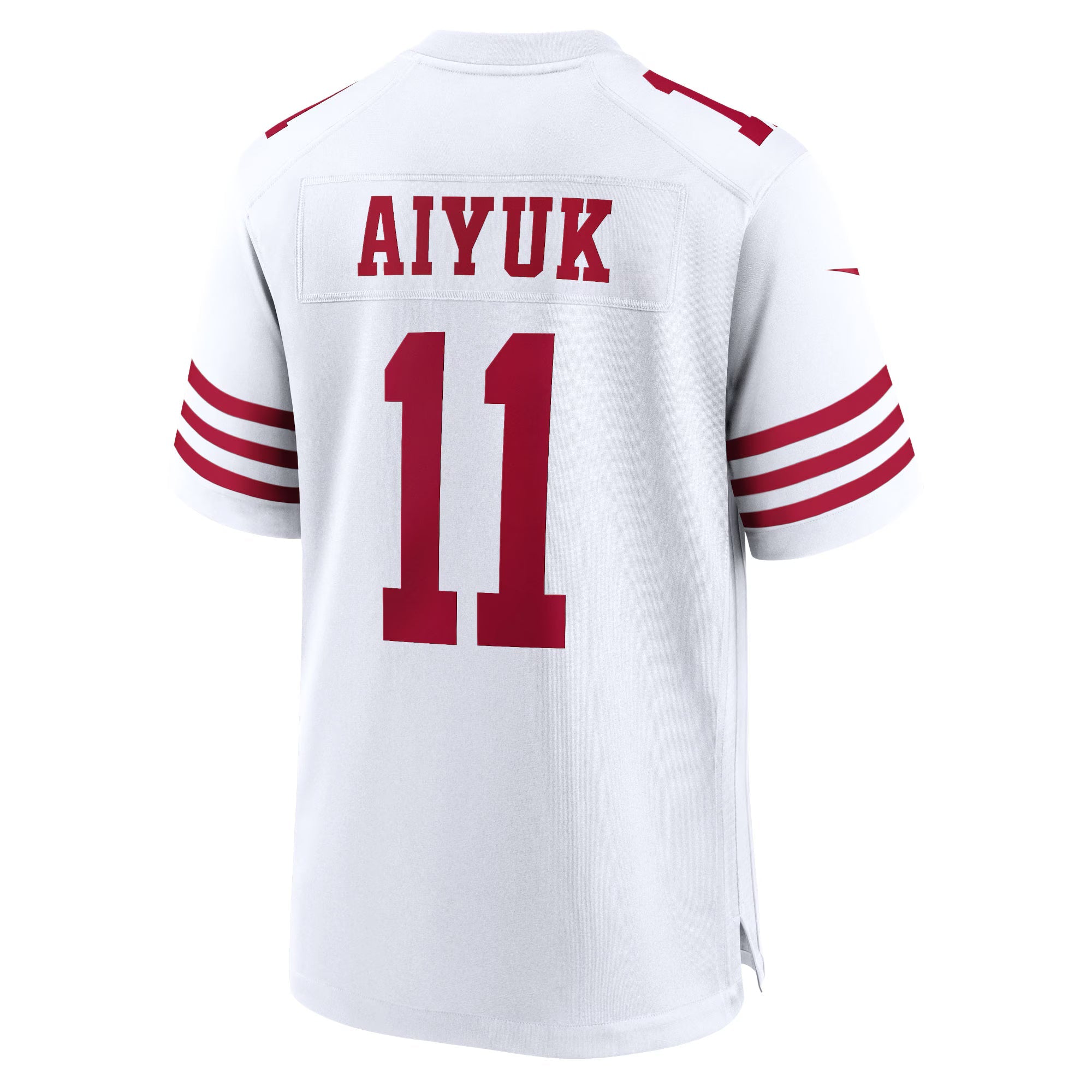 San Francisco 49ers Brandon Aiyuk White Game Jersey