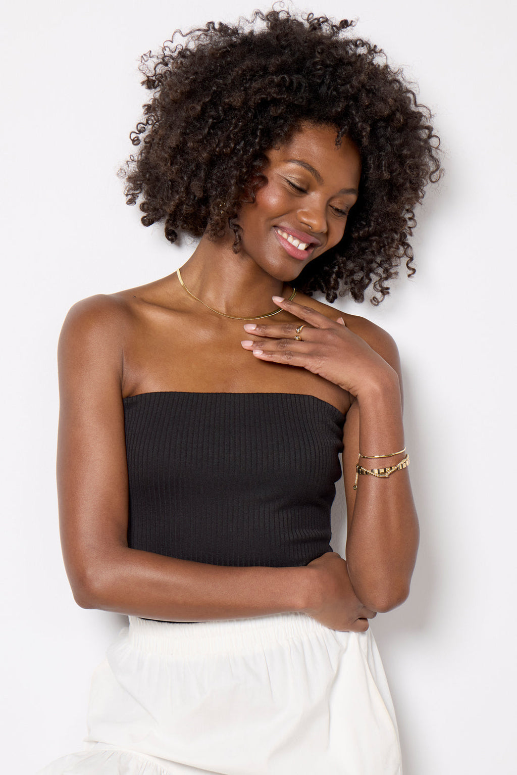 Women's Evie Rib Tube Top