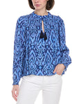 Sail to Sable Ruffle Neck Top