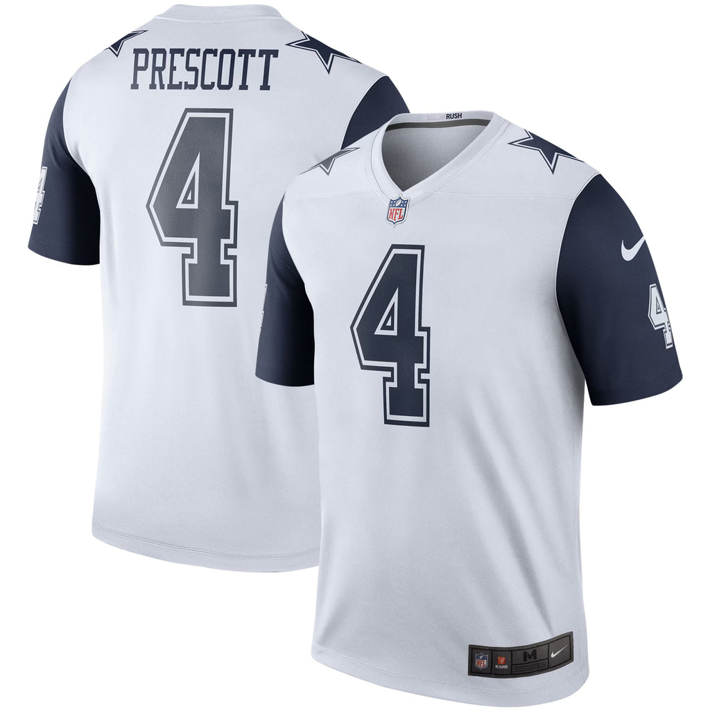 Dallas Cowboys Dak Prescott White Legend Player Performance Top