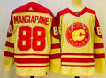 Men's Calgary Flames Andrew Mangiapane #88 Yellow Player Game jersey