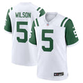 New York Jets Garrett Wilson White Classic Alternate Game Jersey