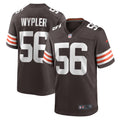 Cleveland Browns Luke Wypler Brown Team Game Jersey