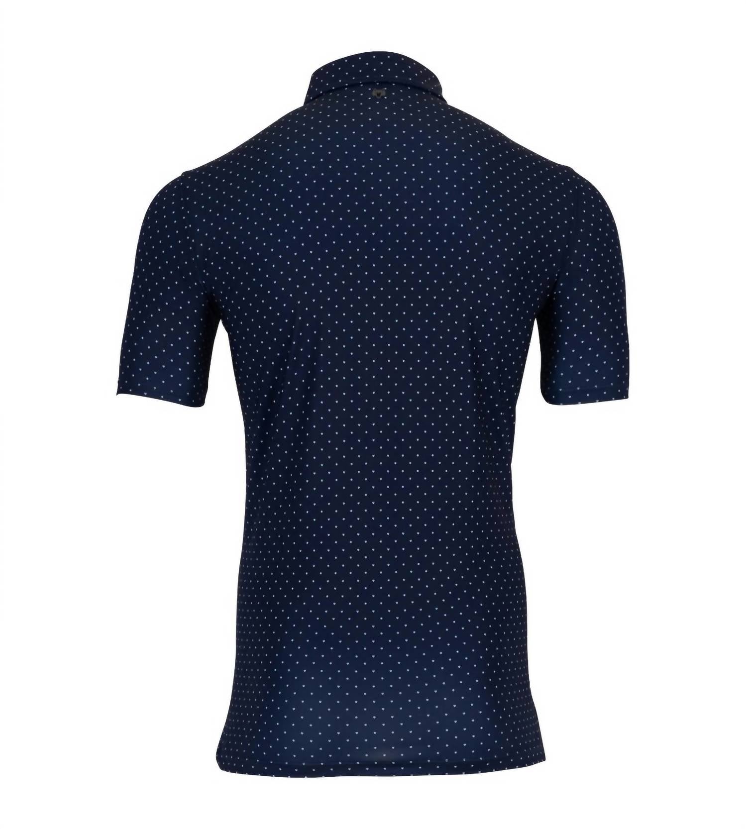 Men's Icon G Short Sleeve Polo In Maltese Blue