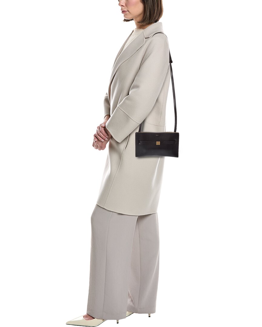 TOTEME Logo Leather Shoulder Bag