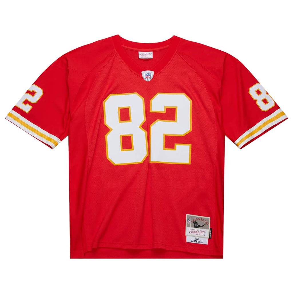 Kansas City Chiefs Dante Hall Mitchell & Ness Red 2002 Legacy Replica Jersey