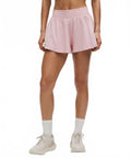 Shake It Out High Rise Running Short In Pink