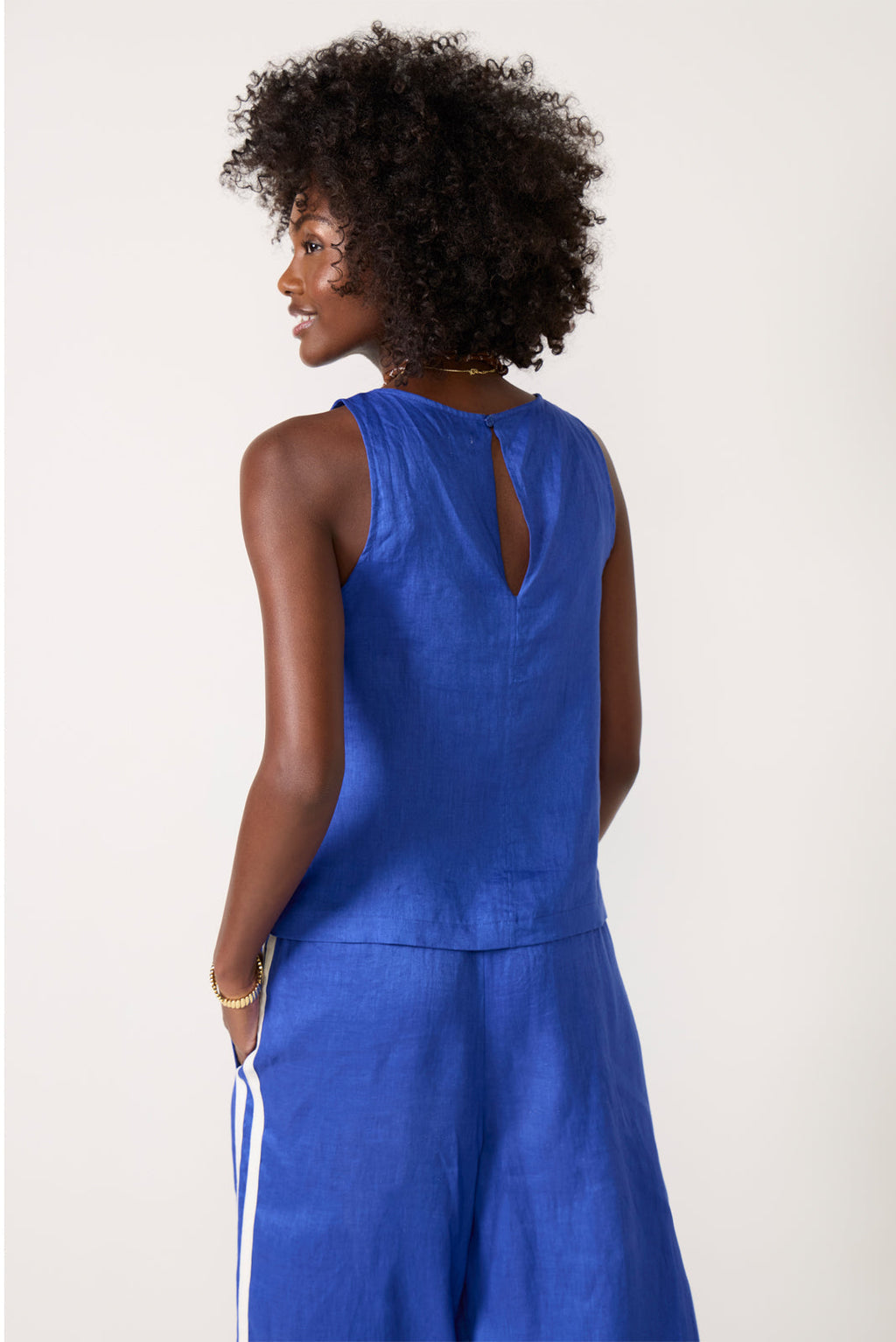 Women's Tessa Linen Shell Top