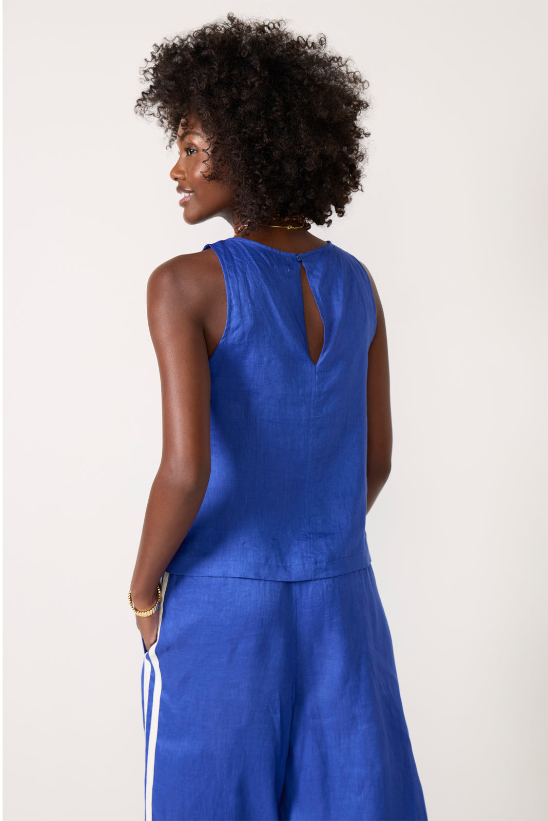 Women's Tessa Linen Shell Top