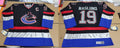Men's Vancouver Canucks Markus N?slund #19 Black Game jersey