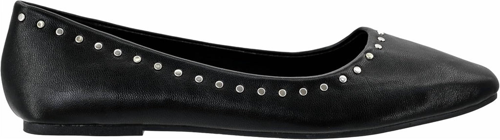 Women's Just In Time Flats Shoe In Black