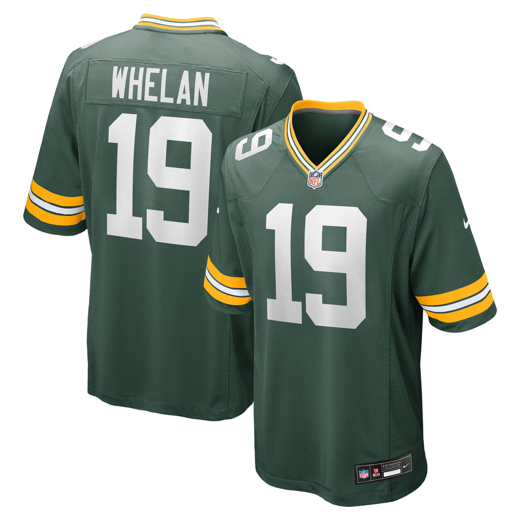 Green Bay Packers Daniel Whelan Green Game Jersey