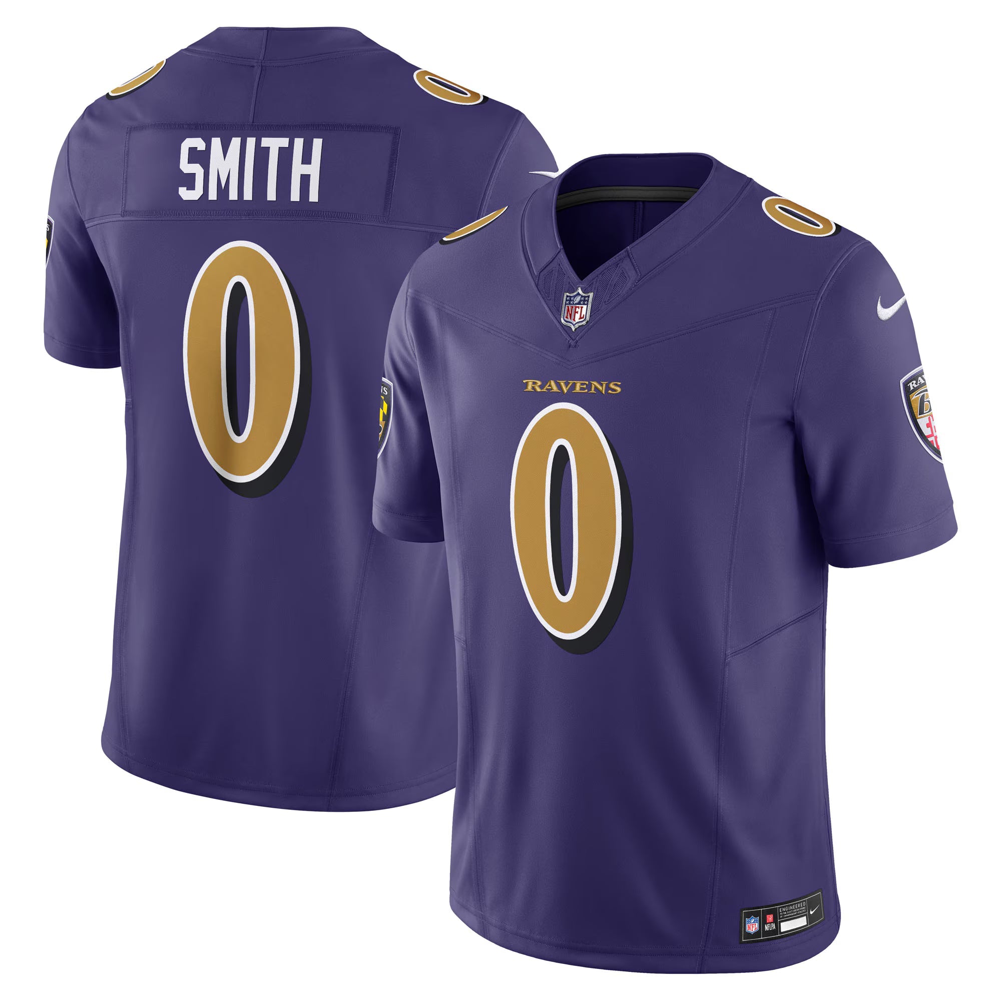 Baltimore Ravens Roquan Smith Purple Alternate 2 Vapor F.U.S.E. Limited Jersey