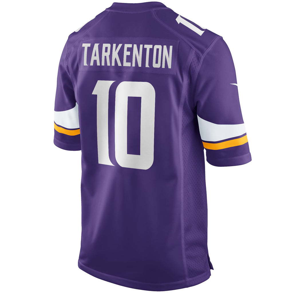Minnesota Vikings Fran Tarkenton Purple Game Retired Player Jersey