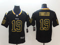 Men's Minnesota Vikings #19 Adam Thielen Black Alternate Game Jersey1