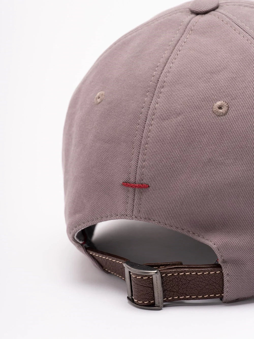 Brunello Cucinelli Men Baseball Cap With Embroidery