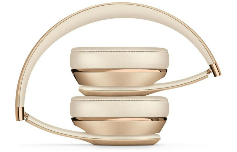 beats Solo3 Wireless On-Ear Headphones - Gold (Refurbished)