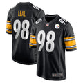 Pittsburgh Steelers DeMarvin Leal Black Game Player Jersey