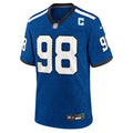 Indianapolis Colts Tony Siragusa Blue Retired Player Alternate Game Jersey