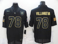 Men's Pittsburgh Steelers Alejandro Villanueva #78 Black Game Player Jersey1