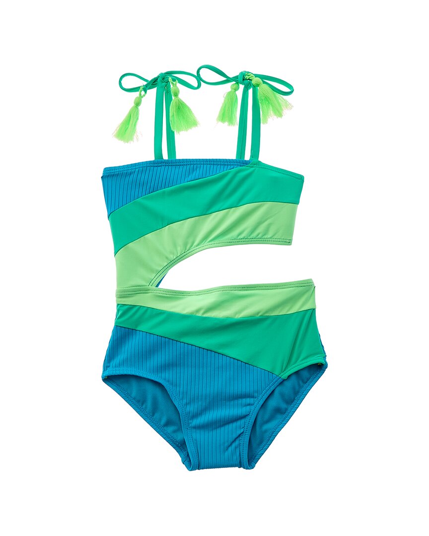 Beach Lingo Square Neck Cutout One-Piece