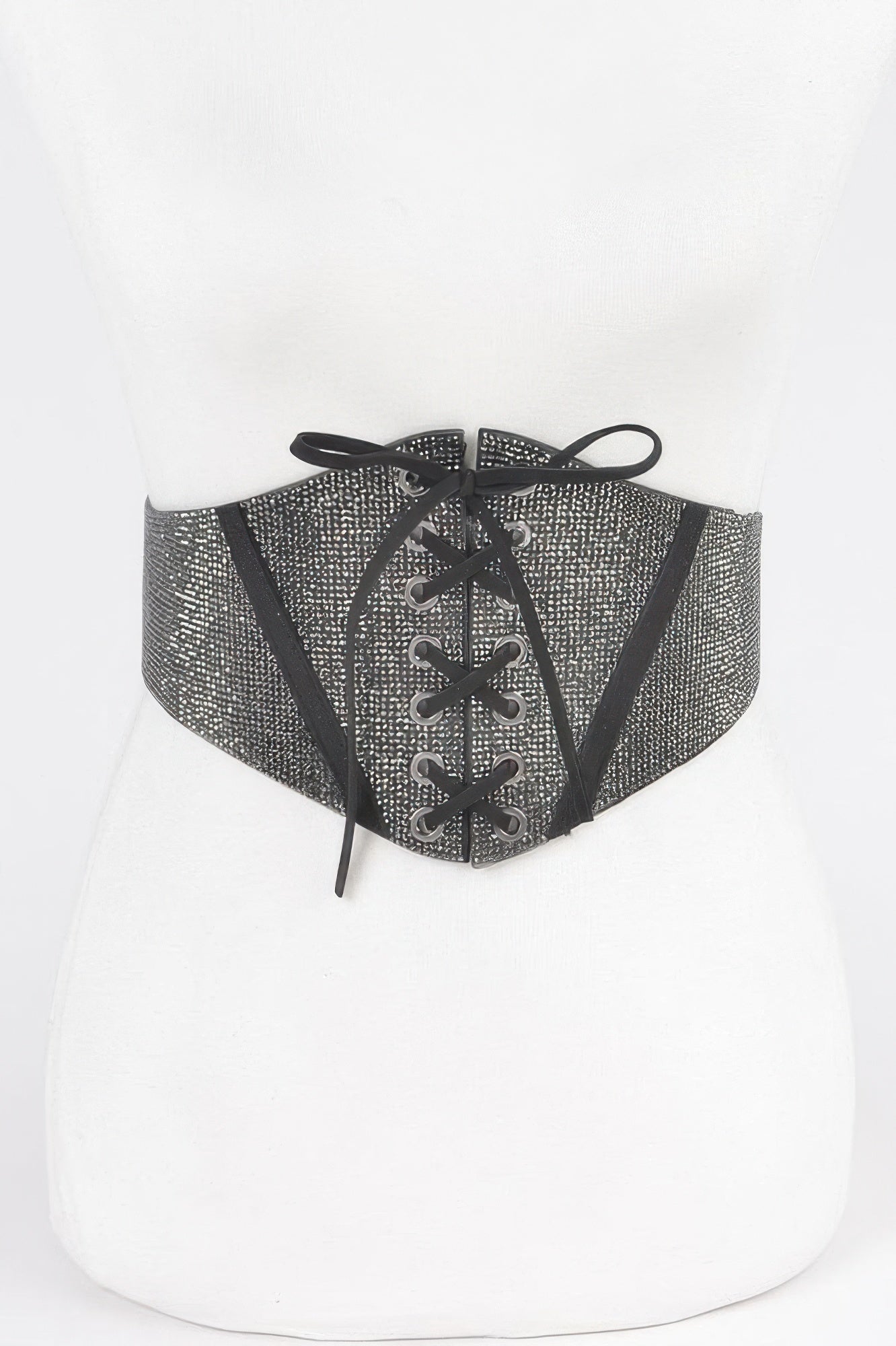 Rhinestone Corset Elastic Belt