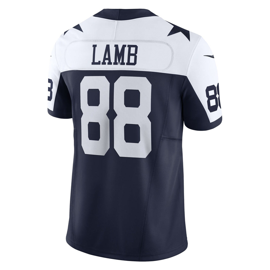 Dallas Cowboys CeeDee Lamb Navy Vapor F.U.S.E. Limited Jersey
