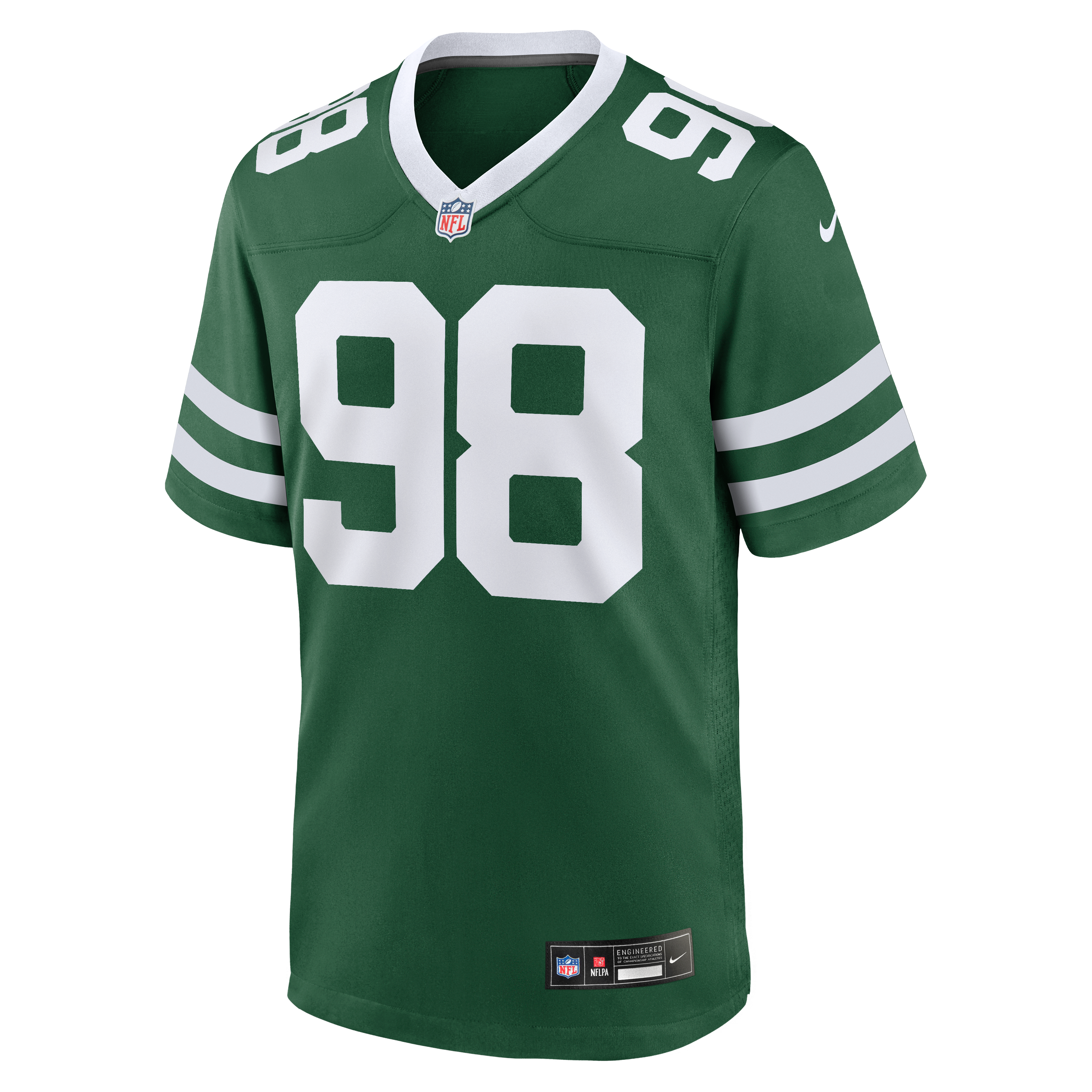 New York Jets Mazi Smith Legacy Green Team Game Jersey