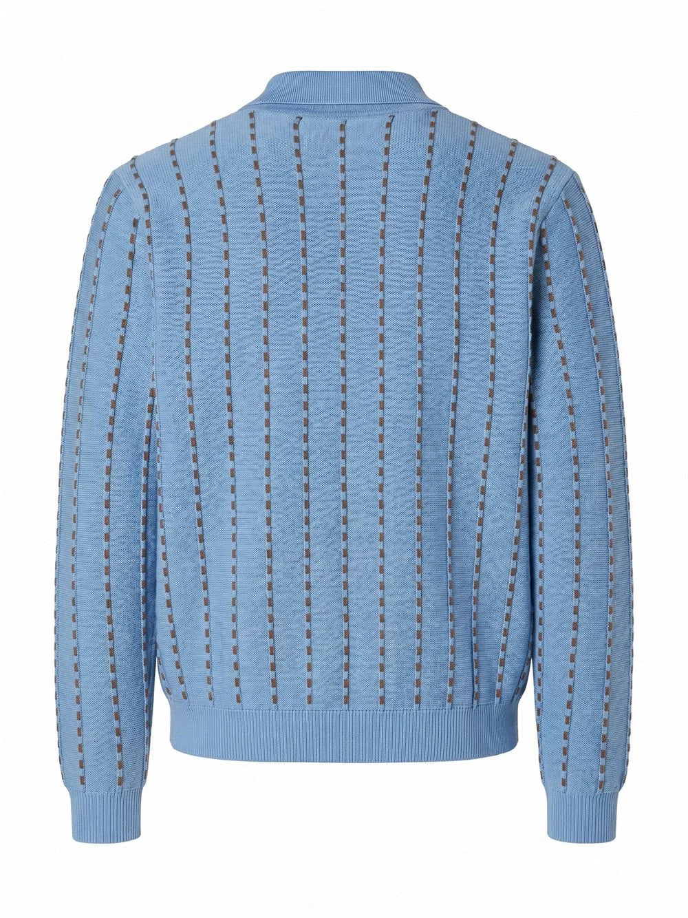 Fendi Men Polo Stitching
