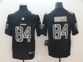 Men's Las Vegas Raiders Antonio Brown #84 Black Authentic Game Jersey1