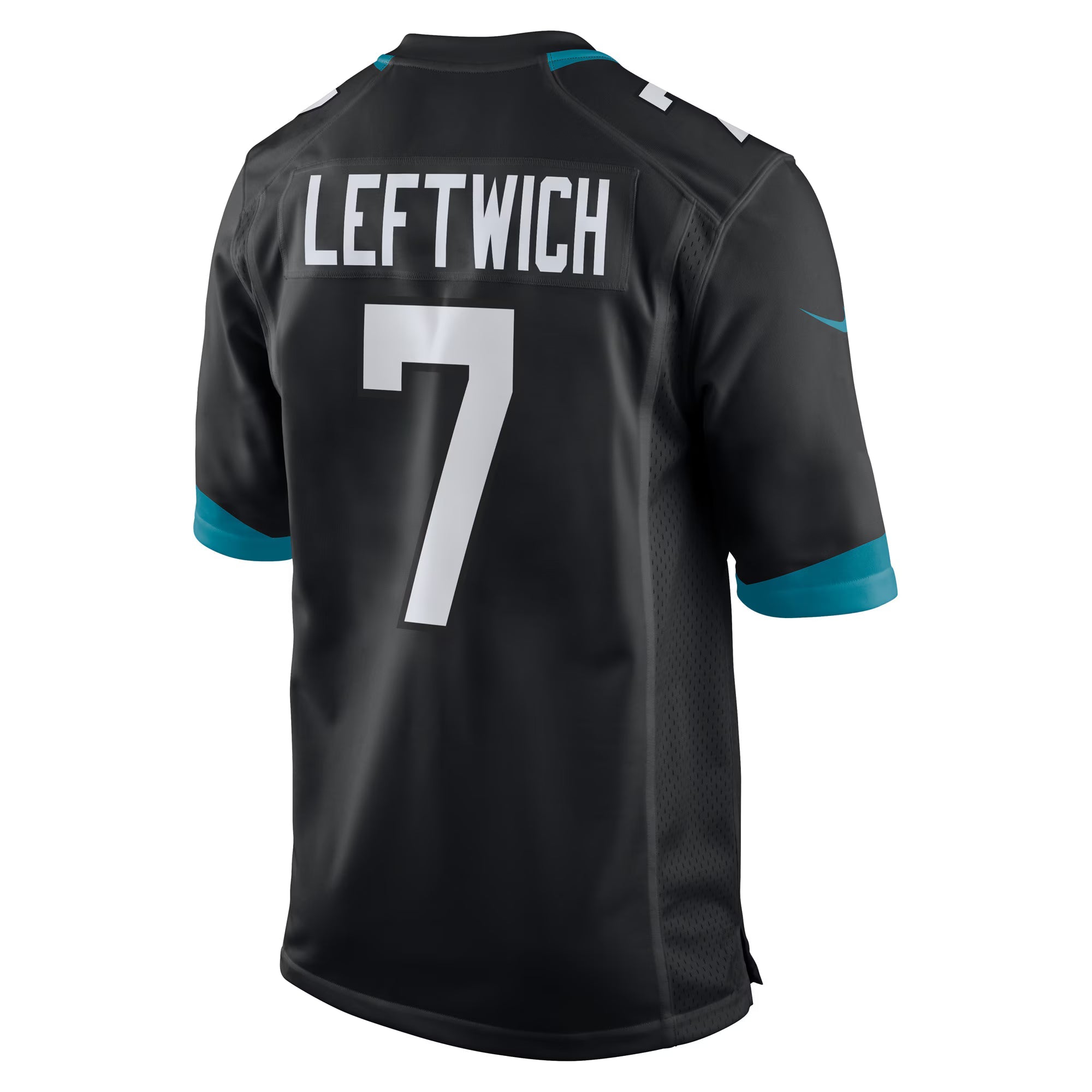 Jacksonville Jaguars Byron Leftwich Black Retired Player Alternate Game Jersey