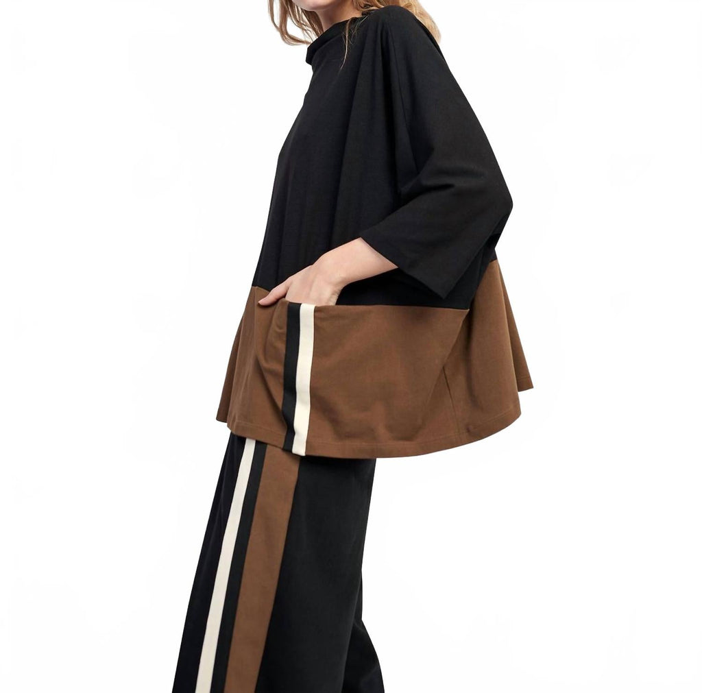 Urban Clubhouse Boxy Top In Mix