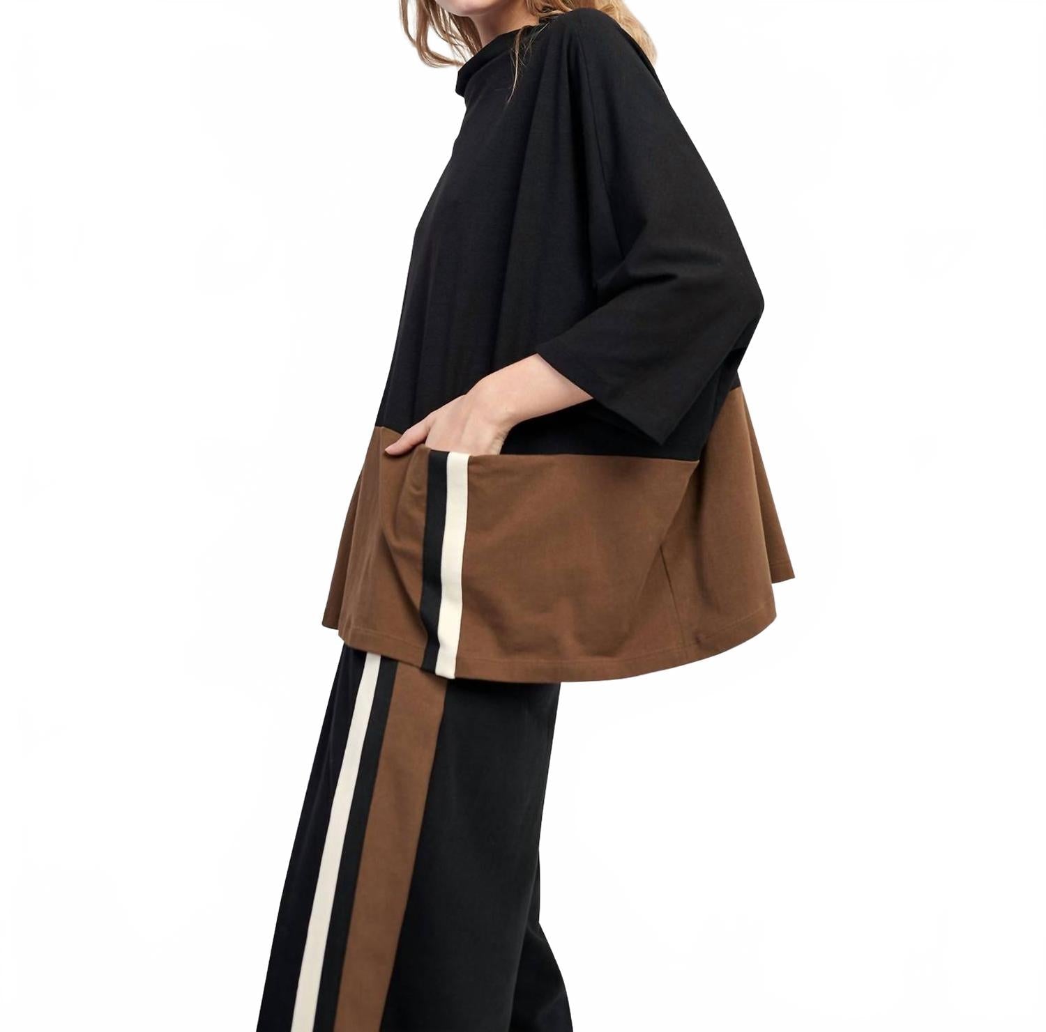 Urban Clubhouse Boxy Top In Mix