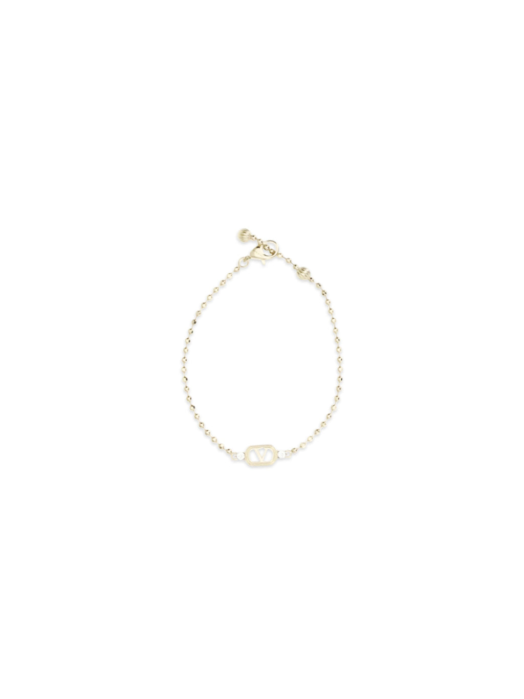 Valentino Garavani Women Ovalette Bracelet In Metal And Swarovski® Crystals