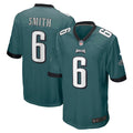 Philadelphia Eagles DeVonta Smith Midnight Green Player Game Jersey